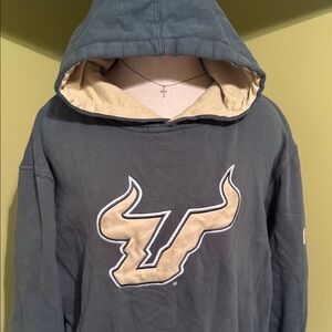 University of South Florida Bulls pullover Hoodie-Large